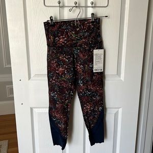 Lululemon wonder under high rise crop leggings